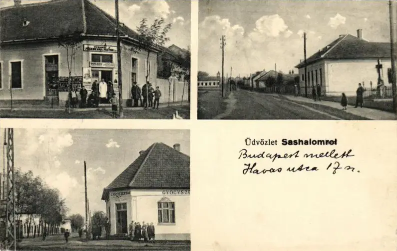 Sas Patika 1928-ban